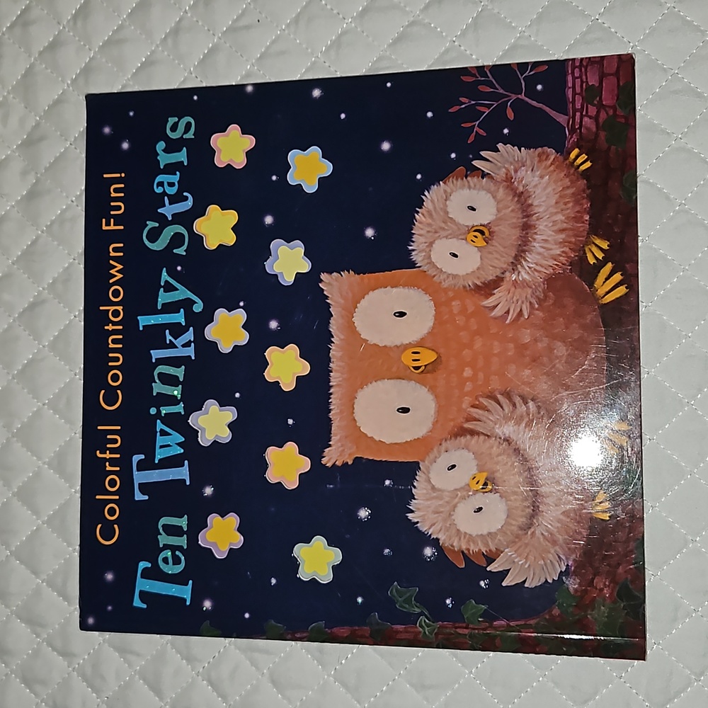 Ten Twinkly Stars paperback book New